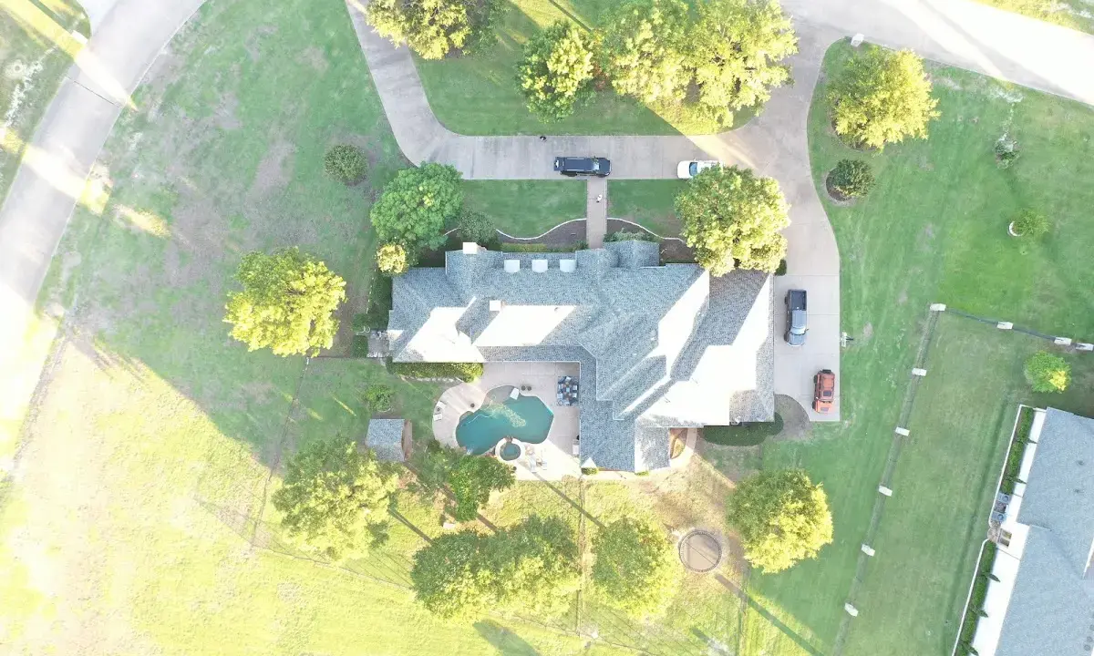 New shingle roof installation on a home in Menlo Park